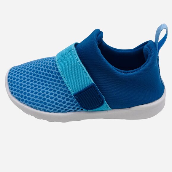 Toddler Unisex Blue Austen Slip On Water Shoes Hook And Loop Cat & Jack Size 11 - Picture 2 of 5